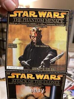 Star Wars Collectibles (Updated)? 2005 Ca Lotto Scratchers? Read Des