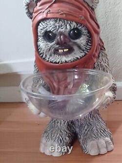 Star Wars Collectors Edition Ewok Candy Bowl Holder Rare HTF US Seller Quick