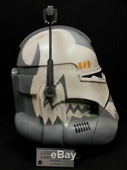 Star Wars Commander Wolffe Clone Trooper Helmet 11 Scale No Stormtrooper