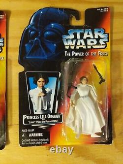 Star Wars Couple Han Solo Princess Leia Original Unopened Action Figures 1995