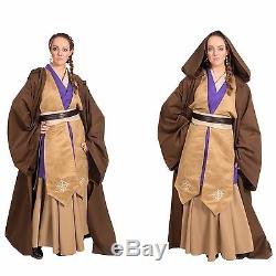 Star Wars Custom Costume Cotton Obi-Wan Jedi Knight Robe Sith Lord halloween men