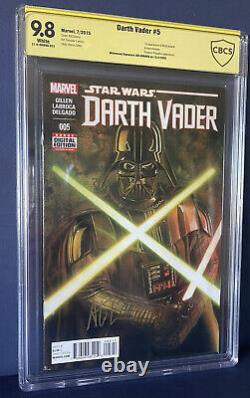 Star Wars Darth Vader #5 CBCS 9.8 Signed By Adi Granov 1st App Of Astarte Twins