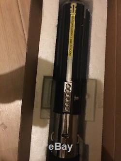 Star Wars Darth Vader Force FX Collectable Lightsaber Box/Instructions/working