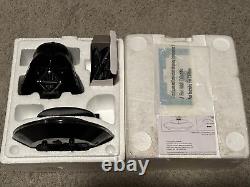 Star Wars Darth Vader levitating helmet Bradford Exchange