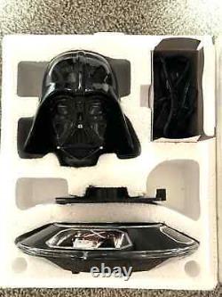 Star Wars Darth Vader levitating helmet Bradford Exchange