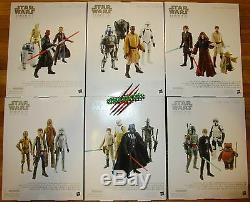 Star Wars Digital Release Commemorative Collection Set of 24 Saga Figures 2015