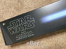 Star Wars Disney Parks Rey Anakin Skywalker FX Blue Lightsaber Removable Blade