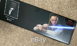 Star Wars Disney Parks Rey Anakin Skywalker FX Blue Lightsaber Removable Blade