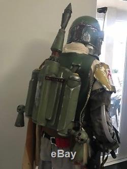 Star Wars ESB Boba Fett Costume Complete Prop USED