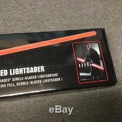 Star Wars Episode 1 Master Replicas FX Darth Maul Double Bladed Red Lightsaber