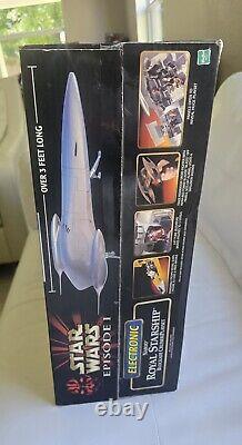 Star Wars Episode I Electronic Naboo Royal Starship Never Opened