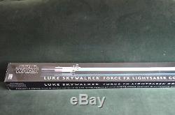 Star Wars Force Fx Luke Skywalker Blue Light Saber 30th Anniversary Collectible