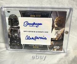 Star Wars Galactic Files 2 Jeremy Bulloch & Alan Harris Dual Autograph Card