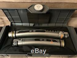 Star Wars Galaxys Edge AHSOKA TANO LightSabers with Both Blades + Maps SOLD OUT