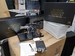 Star Wars Han SoloBlaster 11 Elite Edition By Master Replicas WITH CASE AND COA