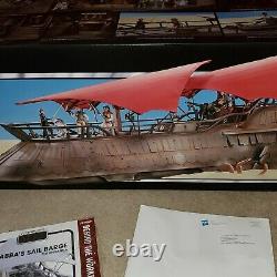 Star Wars Hasbro The Vintage Collection Jabbas Sail barge, with shipping box