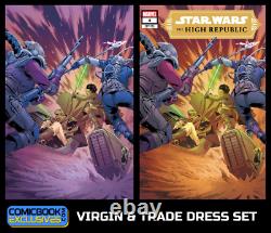 Star Wars High Republic #4 Virgin and Trade Dress Set (Brand New)