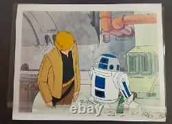 Star Wars Holiday Special Original Production Cel Animation Cartoon Art Disney