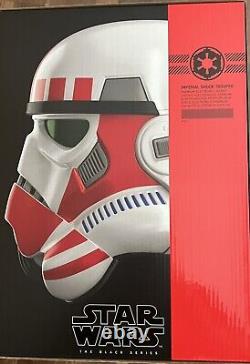 Star Wars Imperial Shock Trooper Helmet (black Series) Priced To Sell Fast