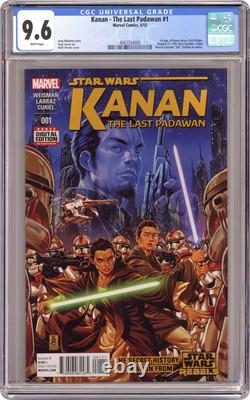 Star Wars Kanan 1A Brooks CGC 9.6 2015 4063334006