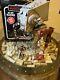 Star Wars Klatooinian Raider + Mandalorian Vintage Collection Tvc At-st + Stand