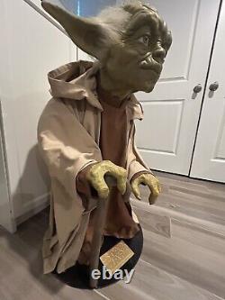 Star Wars Life Size YODA Blockbuster Promotion In Excellent Condition