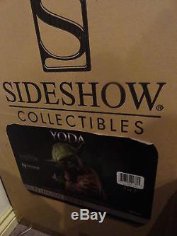 Star Wars Life Size Yoda Sideshow Collectables Brand New