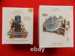 Star Wars Lot 16 Christmas Hallmark Keepsake Ornaments max rebo, yoda and more