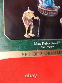 Star Wars Lot 16 Christmas Hallmark Keepsake Ornaments max rebo, yoda and more