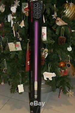 Star Wars Mace Windu Force FX Lightsaber The Black Series Ep3 New Fast Shipping