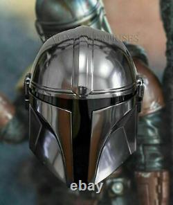 Star Wars Mandalorian Helmet Medieval Armor Steel Collectible Helm1