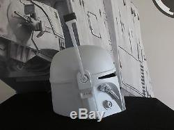 Star Wars Mando Bounty Hunter DEFENDER Mandalorian Merc cosplay Helmet Prop