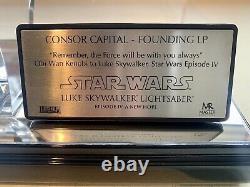 Star Wars Master Replicas Luke Skywalker Elite Edition CONSOR Capital Founding