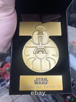 Star Wars Medal of Yavin IV Disney Parks Commemorative Exclusive #SW084MY