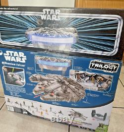 Star Wars Millennium Falcon & Crew Sealed Trilogy Collection Sams Club Excl
