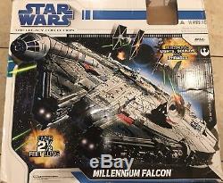 Star Wars Millennium Falcon Hasbro 2008 Legacy Collection COMPLETE