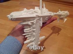 Star Wars Model Nebulon B frigate. Unpainted. Assembled