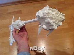 Star Wars Model Nebulon B frigate. Unpainted. Assembled