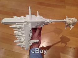 Star Wars Model Nebulon B frigate. Unpainted. Assembled