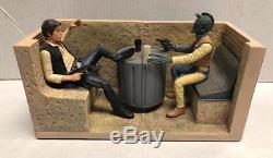 Star Wars Mos Eisley Cantina Bookends Gentle Giant Han Solo Greedo Rare Statue