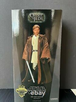 Star Wars Obi Wan Kenobi Order of the Jedi Sideshow Sixth Scale Action Figure