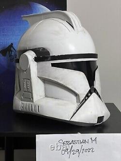 Star Wars Phase 1 Clone Trooper Helmet Hasbro 2008 Electronic voice changing