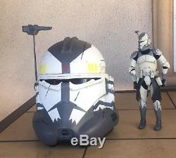 Star Wars Prop Clone Commander Wolffe helmet Fan Made clone trooper