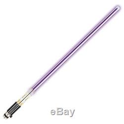 Star Wars Purple Blade Mace Windu Fx Lightsaber Battle Sound Weapon Replica -new