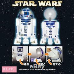 Star Wars R2-D2 BIG 60 cm (23.6) Trash can, Dust box Wastebasket JAPAN NEW FS