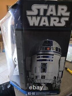 Star Wars R2-d2 Interactive Astromech Droid Voice Activated With Package