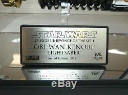 Star Wars ROTS Master Replicas Obi-Wan Kenobi Lightsaber LE Replica 11 SW-130