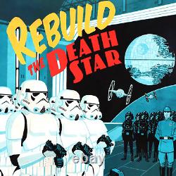 Star Wars Rebuild The Death Star Art Signed ACME Archives LE 42/125 COA Sealed