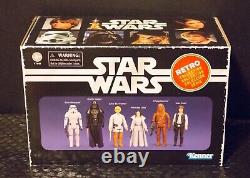 Star Wars Retro Collection A New Hope (Set of 6) Figures Factory Sealed Box NEW
