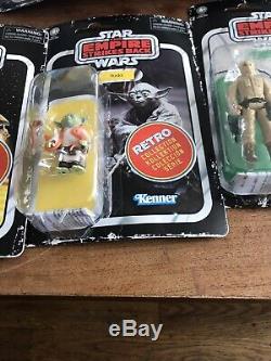 Star Wars Retro Collection Empire Strikes Back Complete Set Kenner Black Series
